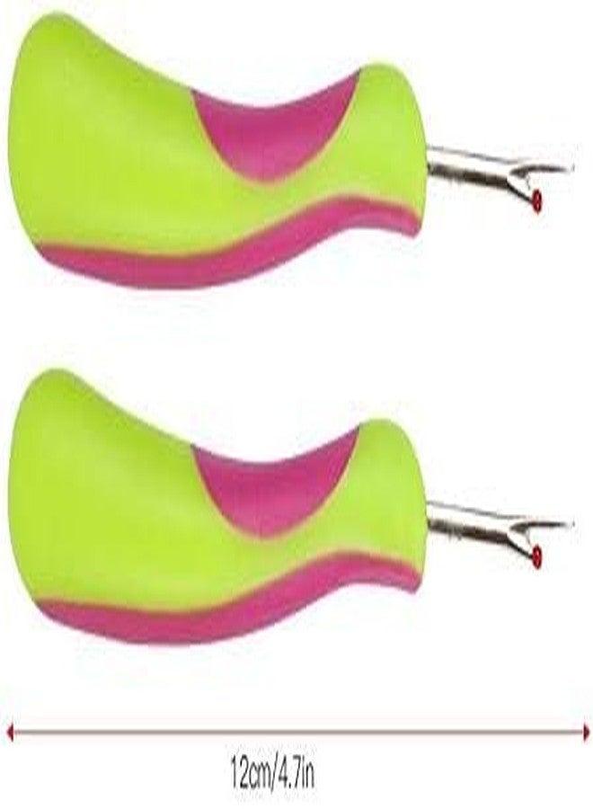 Gemsy Seam Ripper Unpicker with Cap, Sewing Tool Stitch Unpicker with Ergonomic Handle, Sharp Seam Ripper Sewing Thread Removers for Quick Unpick Sewing Combo (Curve) - Image 5